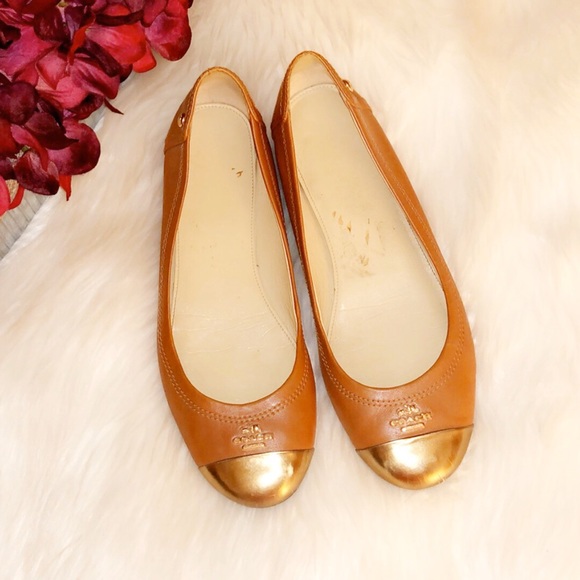 COACH Chelsea Cap Toe Ballet Flats